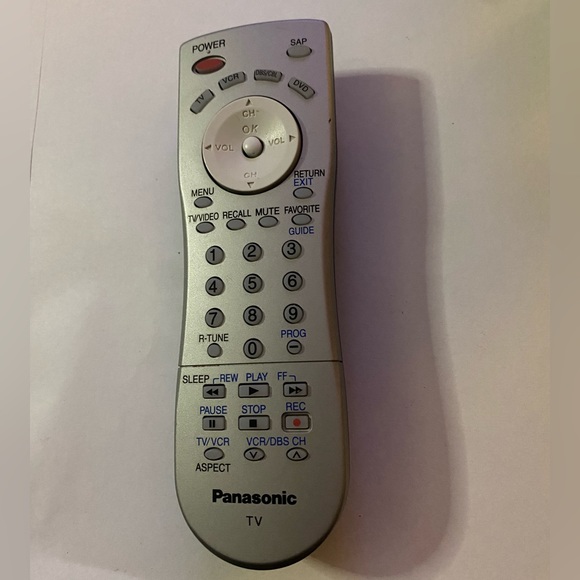 Télécommande de TV compatible PANASONIC EUR7651110 - télécommande tv